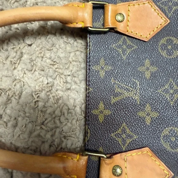 Louis Vuitton Brown Monogram Tote - Picture 10 of 13